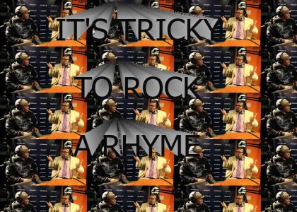 Penn Jillette and Sway rock a rhyme