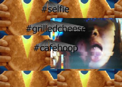 Cafe Hoop Self-Portrait