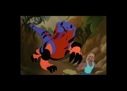 Goanna from Ferngully