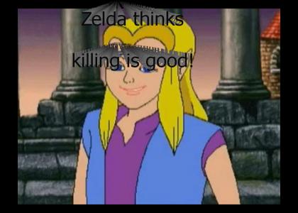 Princess Zelda is a psychopath!