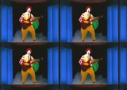 Ronald Mcdonald´s Guitar