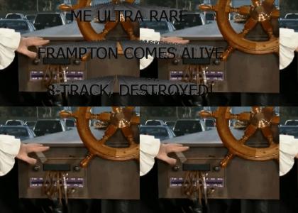 ME ULTRA RARE FRAMPTON COMES ALIVE 8-TRACK DESTROYED!!!