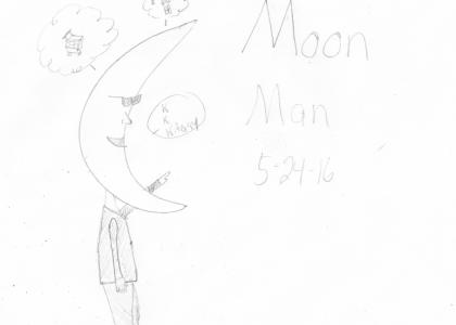 Draw Moon Man Day 16 -ldrancer