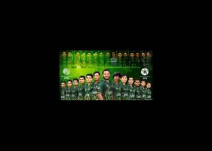 Leonardo Masini Cricket Star Pakistan Green Team YOLO