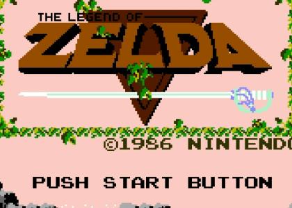 Zelda Title Screen