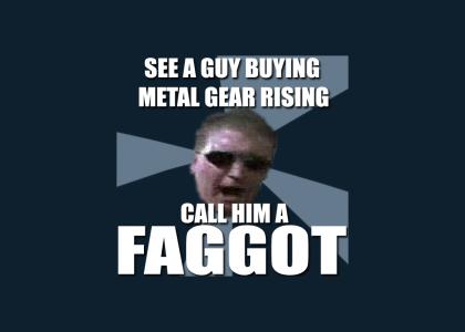Advice PSA Guy on Metal Gear Rising