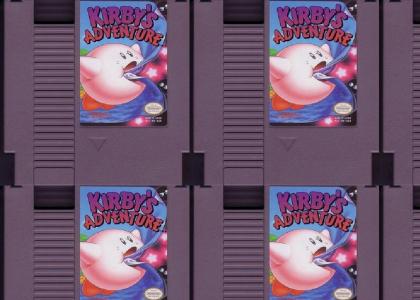 Kirby NES cartridge