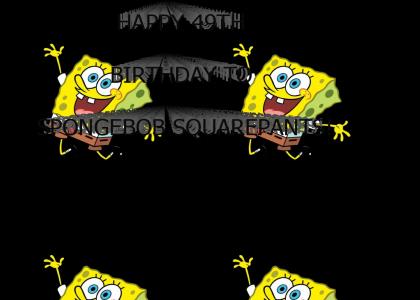 Today's SpongeBob's 39th Birthday! Today's SpongeBob's 39th Birthday!