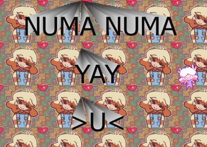 ABBIE CAN NUMA NUMA YAY :D