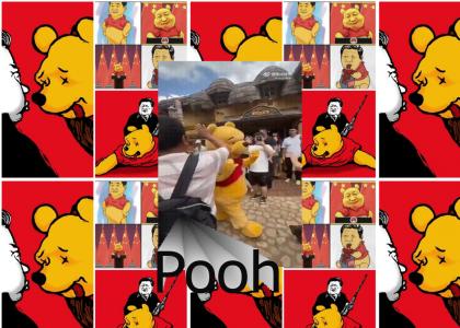 Pooh attacked in Shanghai