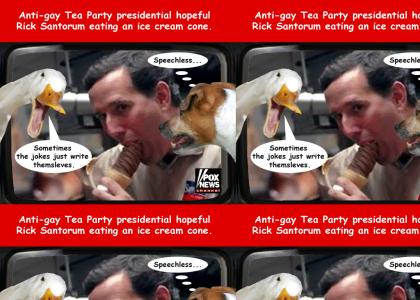Rick Santorum has a secret