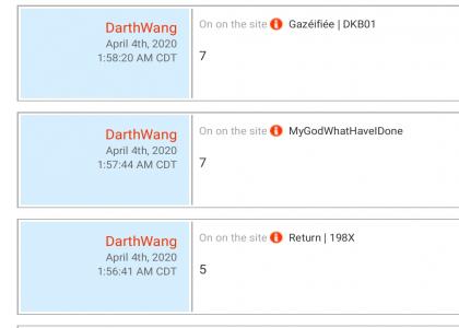 DarthWang is a numbers station