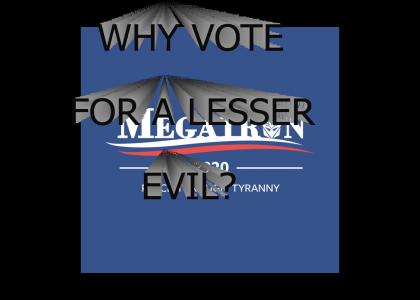 Why vote for a lesser evil?
