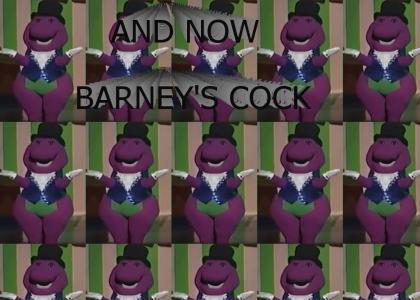Barney Presents His Cock