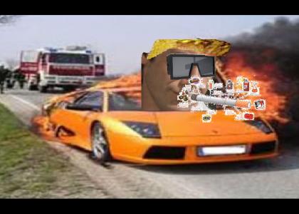 Han Solo Does Go Drive His FerrRorrie™ Speedster™ And Does Go Crash