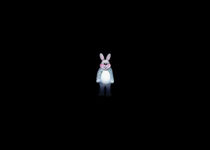 Creepy Rabbit stares at you