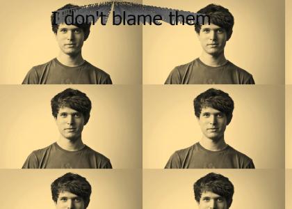 James Blake doesn't blame them