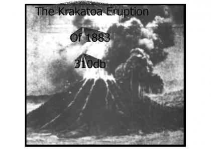 The Krakatoa Eruption of 1883