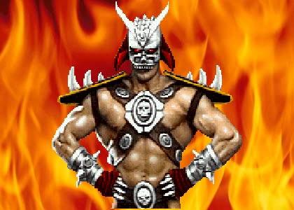 Let me rock you, Shao Kahn.