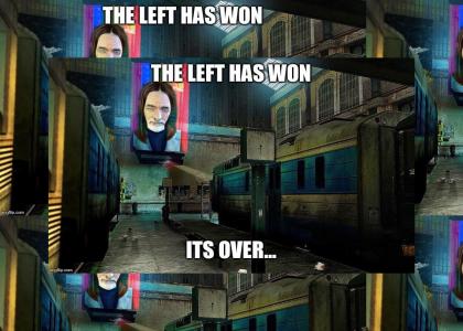 It's over the left has won