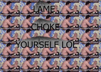 Lame choke Yourself