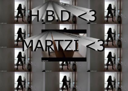 HAPPY BIRTHDAY MARTZI