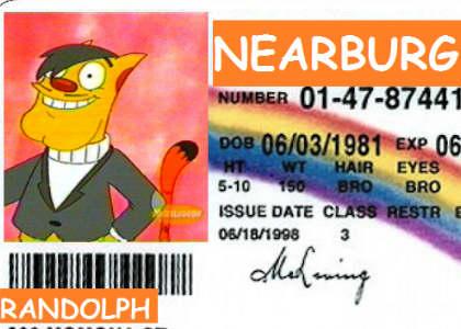 Randolph's New License
