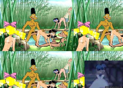 partyy mouse joins the hey arnold orgy