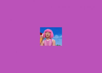 LazyTown: Stephanie doesn't give a crap.