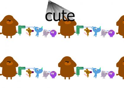 Duggee and the Squirrels have cute creature tails