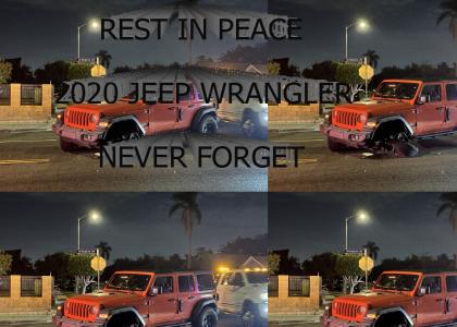 Machado's Wrangler is Dead