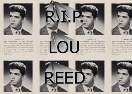 R.I.P. Lou Reed
