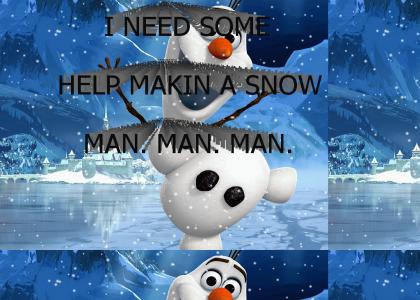 I NEED HELP MAKIN A SNOWMAN