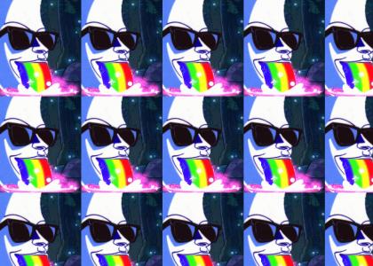 moonman pukes rainbows