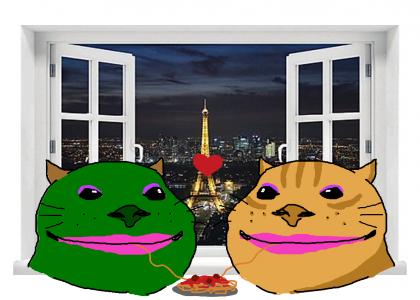 a romantic night in paris