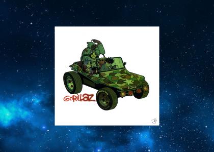 Gorillaz in Outer Space