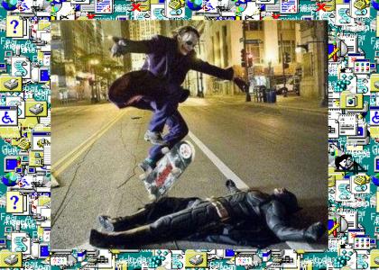 Joker Does A Kickflip