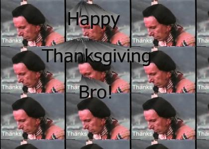 Happy Thanksgiving to the native americans!