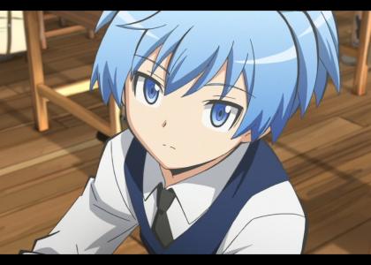 Nagisa Shiota stares into your soul