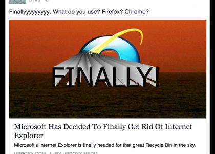 RIP Internet Explorer