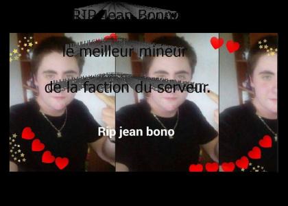 RIP Jean Bonno