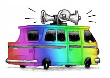 LGBT Propaganda Truck