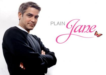 Clooney is Plain Jane