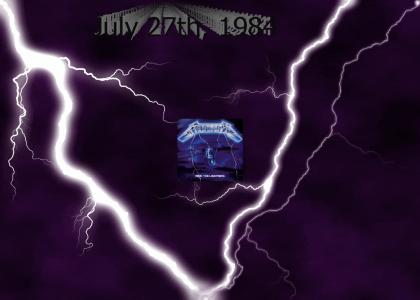 41 Years of Ride The Lightning 41 Years of Ride The Lightning