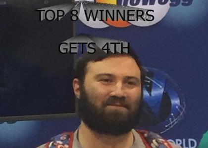 That time Adam got 4th place