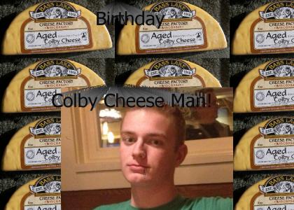 Colby Cheese Man Birthday Bonanza