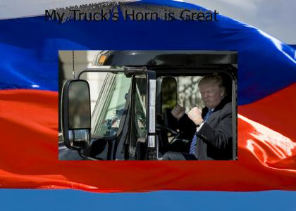 Big Red Trump Truck