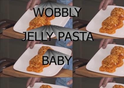 James May Makes a Wobbly Jelly Pasta Baby