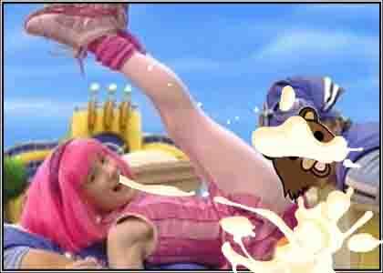 Stephanie's Lazy Town Creampie