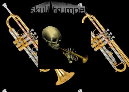 skull trumpet